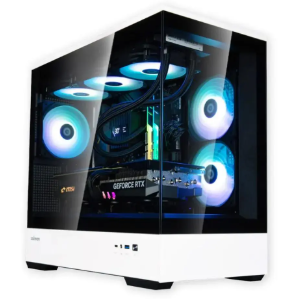 Silent PC build in acoustic-damped case
